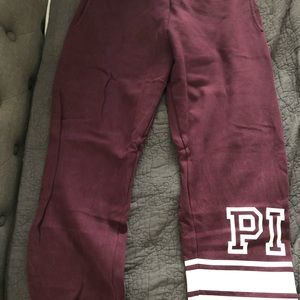 Victoria’s Secret pink sweats